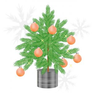 Weihnachtsbaum, ялинка