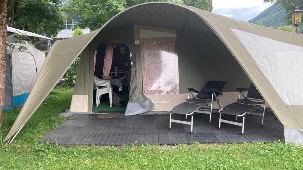 camping, tent, glamping