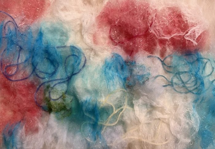 Зустрічайте — нова картина з вовни, яку зваляла на днях.